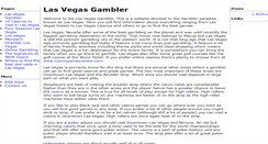 Desktop Screenshot of lasvegasgambler.net